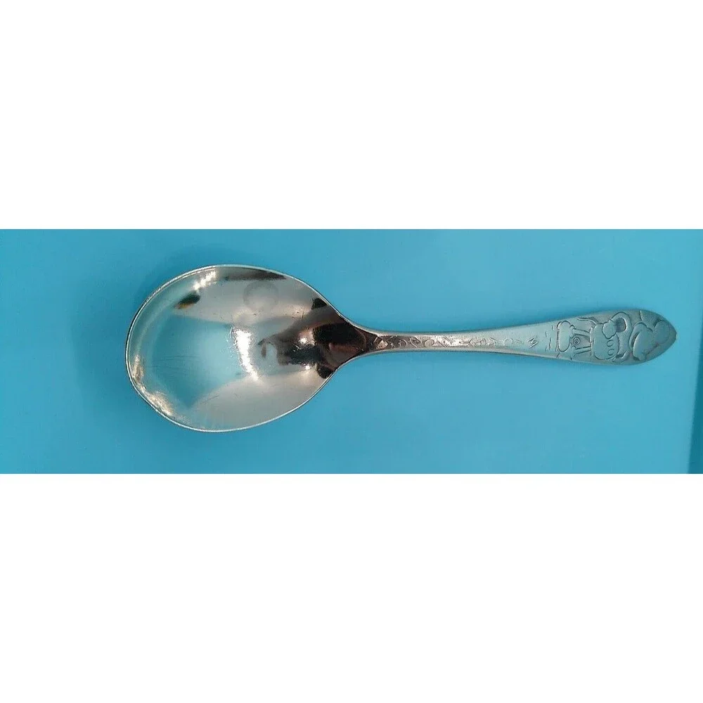 Disney - Branford 1930s - Mickey Mouse Silver-plated Spoon